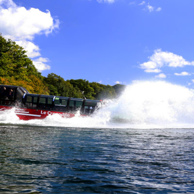 Diving lake view